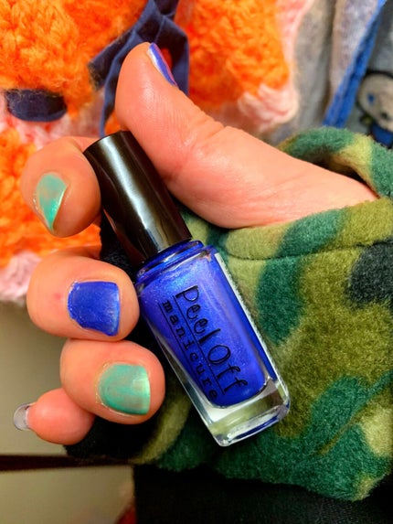 ピールオフマニキュア/キャンドゥ/マニキュアを使ったクチコミ(1枚目)