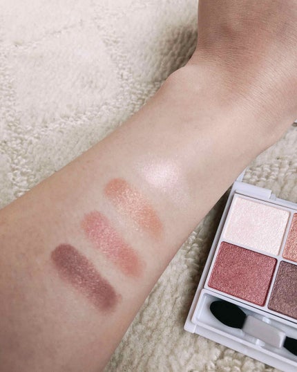 シルキースフレアイズ/キャンメイク/アイシャドウパレットを使ったクチコミ(3枚目)