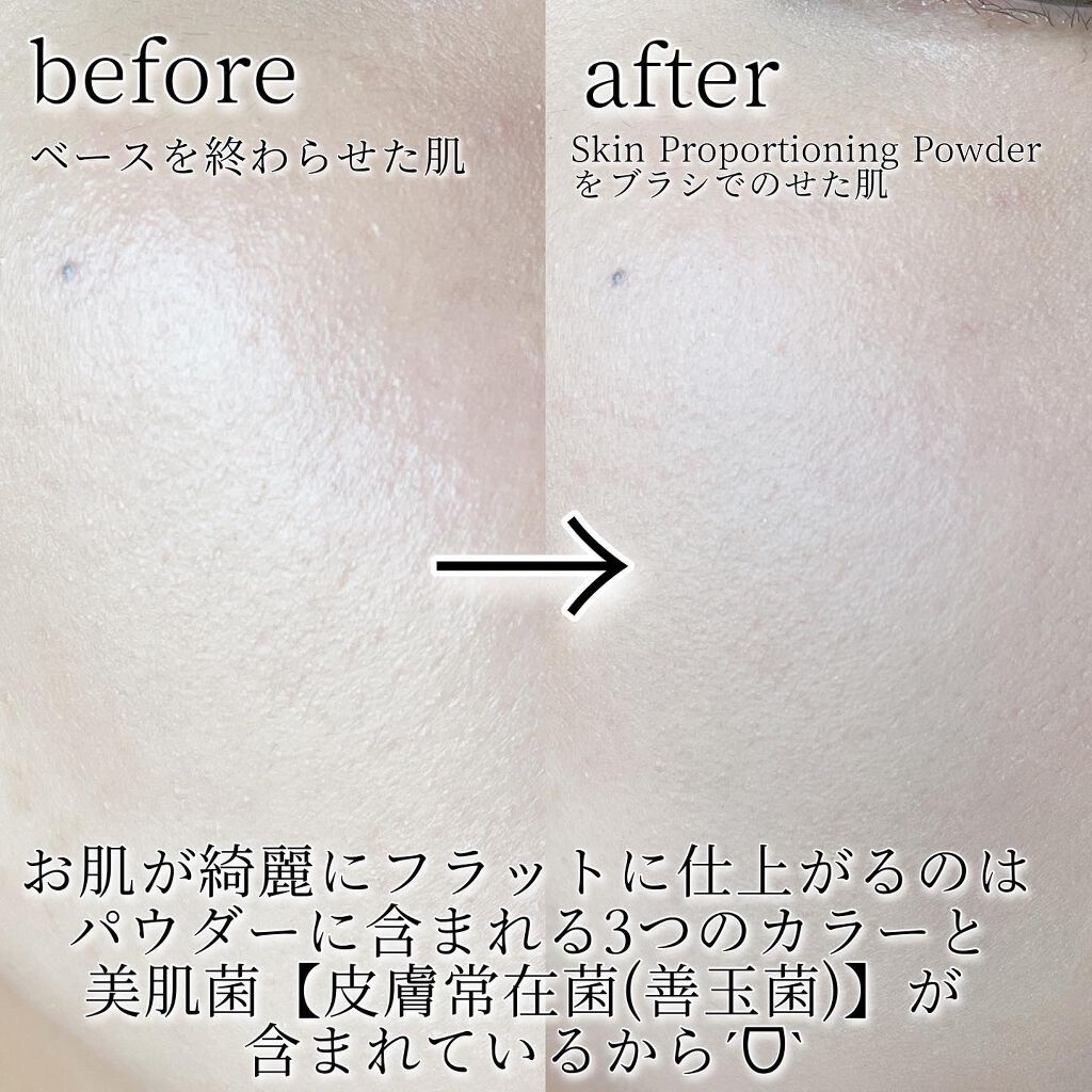 スキンプロポーショニングパウダー/Quince/プレストパウダーを使ったクチコミ(6枚目)