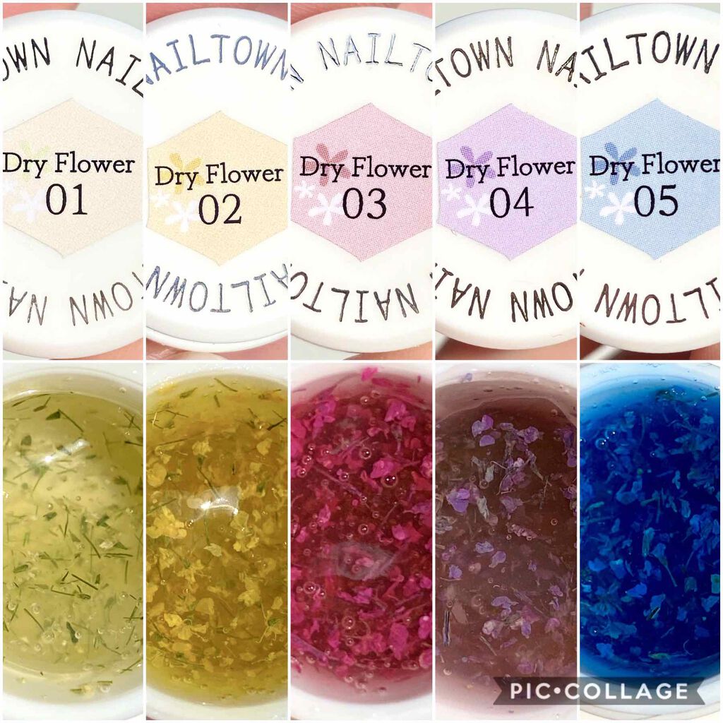 ドライフラワージェル/irogel(イロジェル)/ジェルネイルを使ったクチコミ(3枚目)