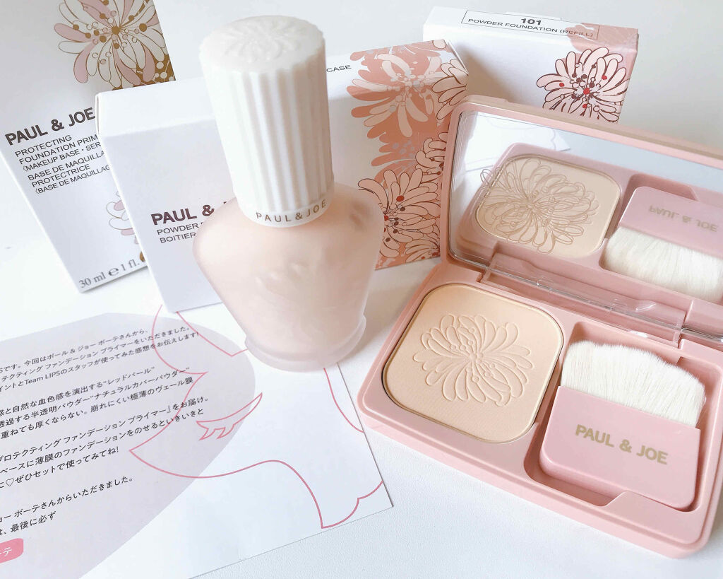ヴェール ファンデーション/PAUL & JOE BEAUTE/パウダーファンデーションを使ったクチコミ（1枚目）