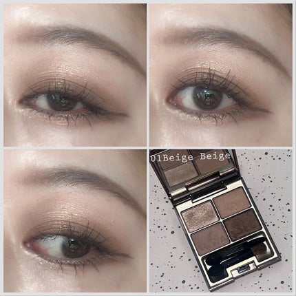 スキンモデリングアイズ/LUNASOL/アイシャドウパレットを使ったクチコミ(4枚目)