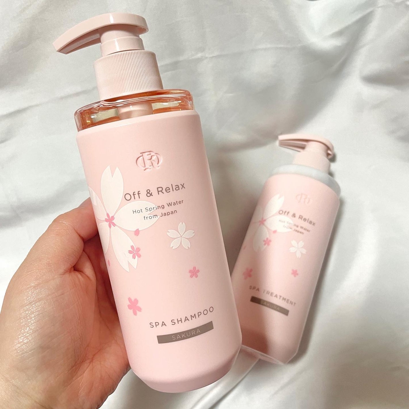 Off&Relax 桜限定セット/Off&Relax/市販シャンプーを使ったクチコミ(3枚目)