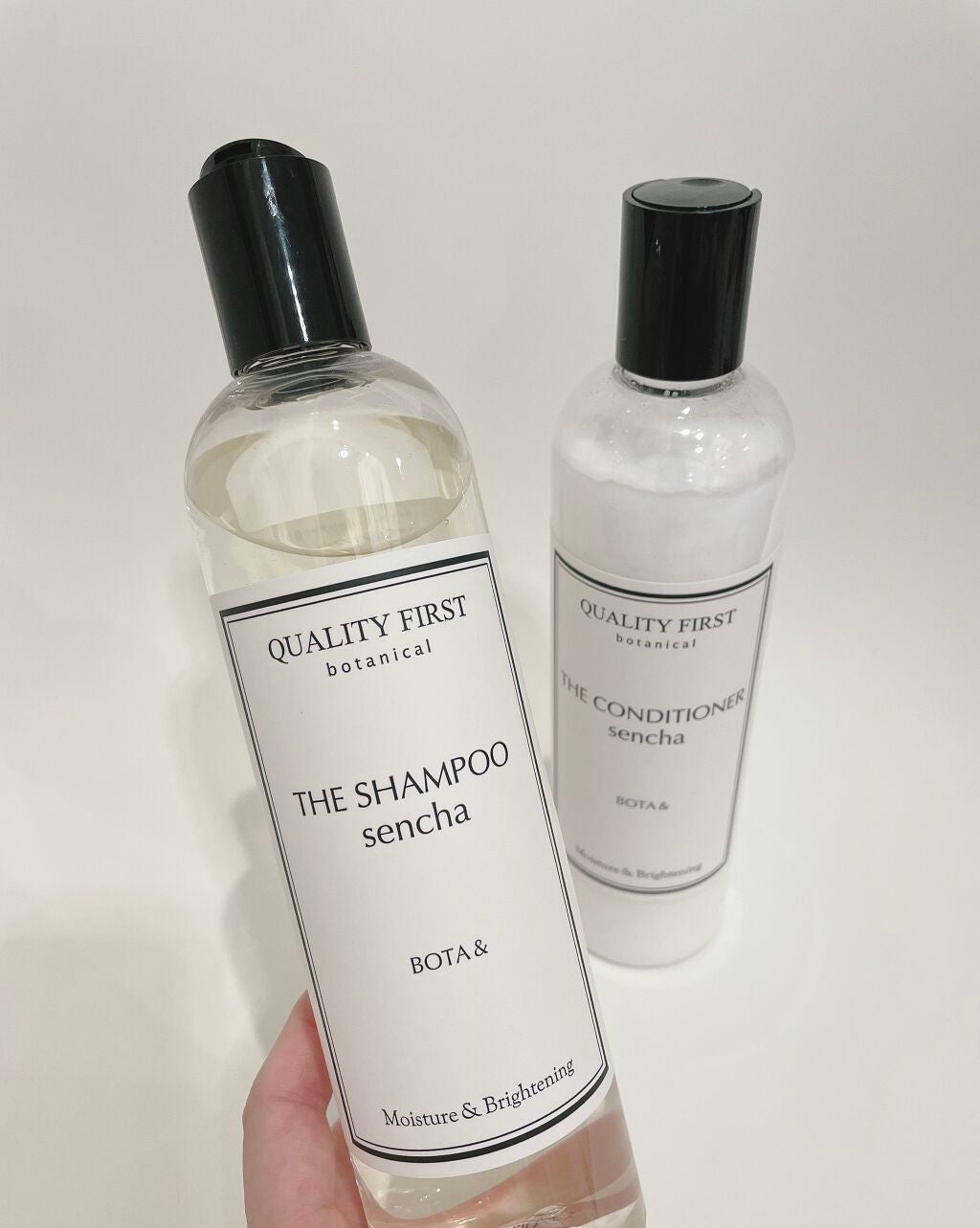 ボタアンド ザ シャンプー <sencha>/クオリティファースト/市販シャンプーを使ったクチコミ(2枚目)