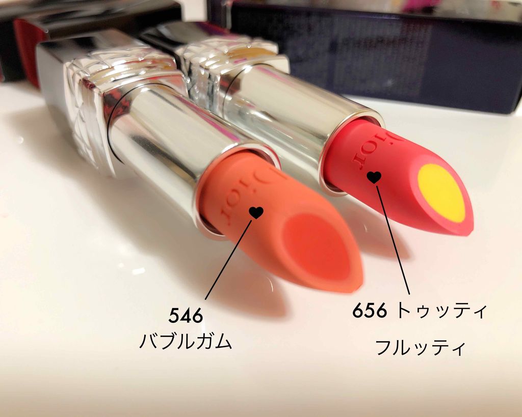 ルージュ ディオールダブル/Dior/口紅を使ったクチコミ（2枚目）