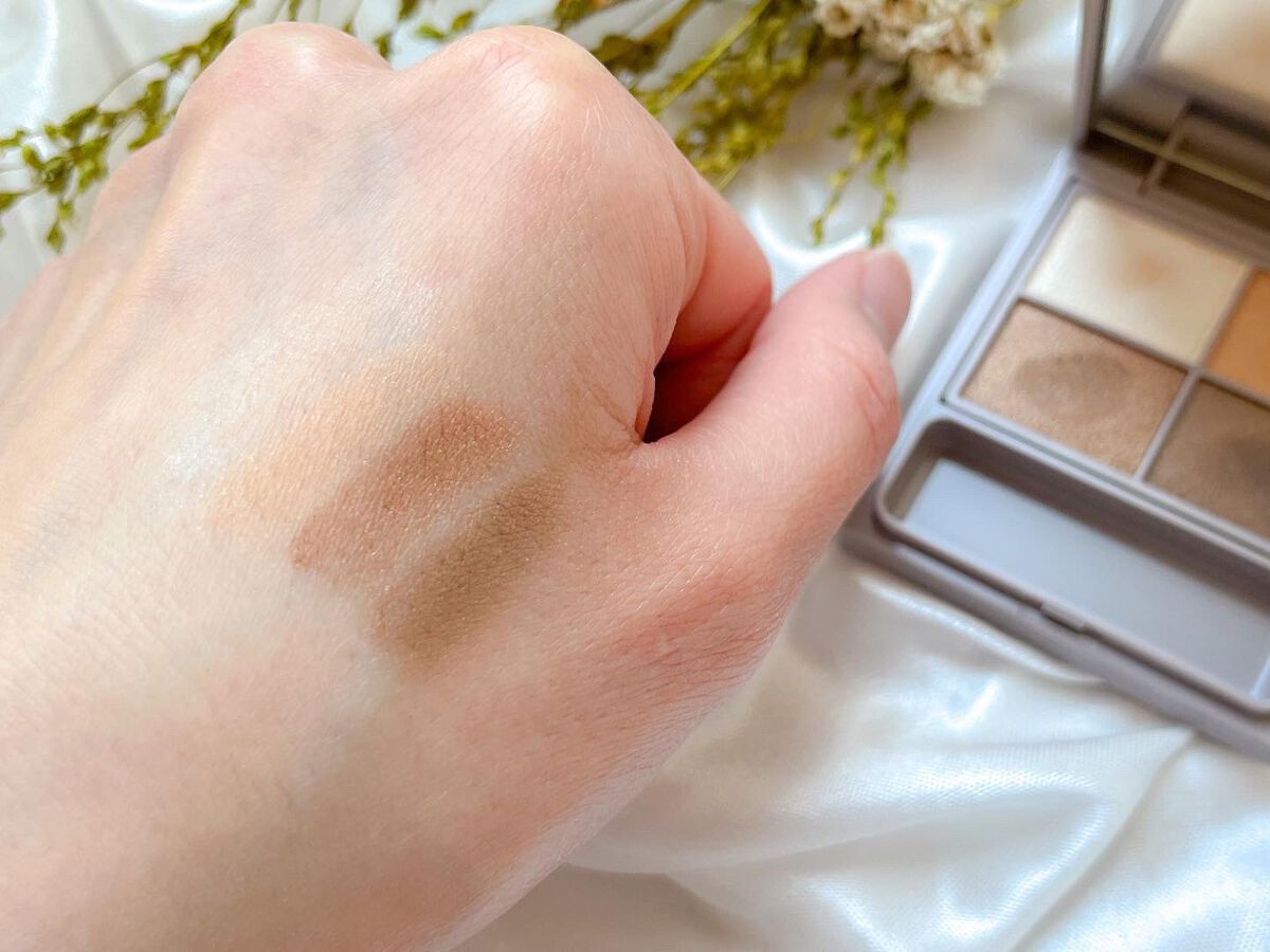 デザイニングアイカラー/rafuna/アイシャドウパレットを使ったクチコミ（3枚目）