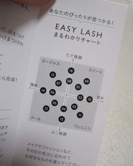 イージーラッシュ No.8 黒目強調/ドーリーウインク/つけまつげを使ったクチコミ(3枚目)