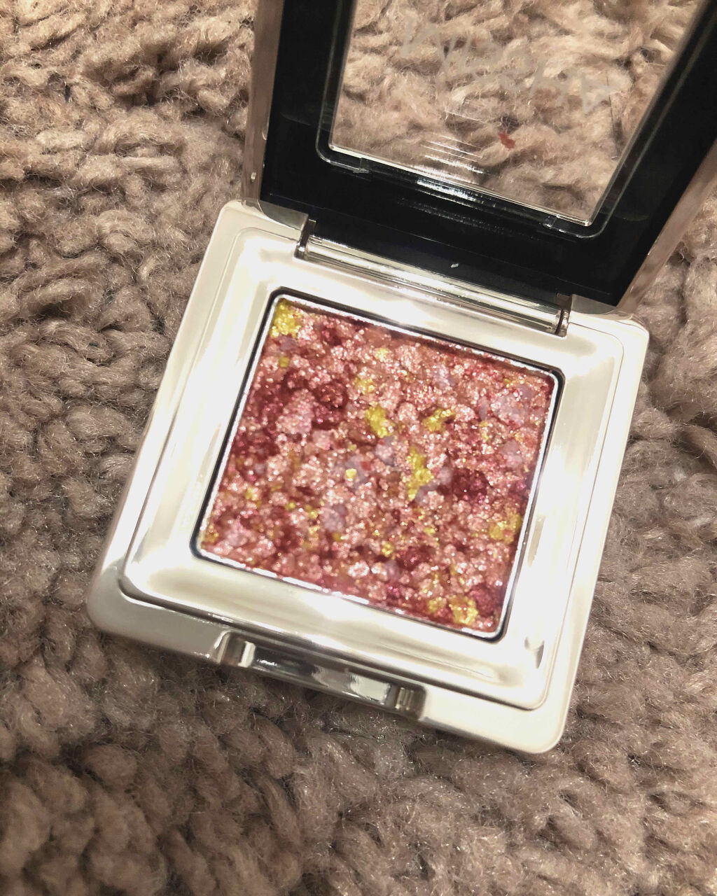 グリッタープリズム シャドウ/MISSHA/グリッターを使ったクチコミ（3枚目）