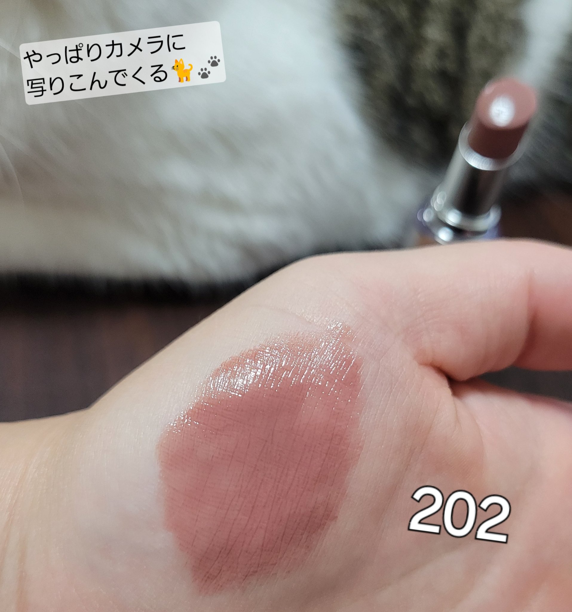 ボンディンググロウリップスティック/Laka/口紅を使ったクチコミ（3枚目）