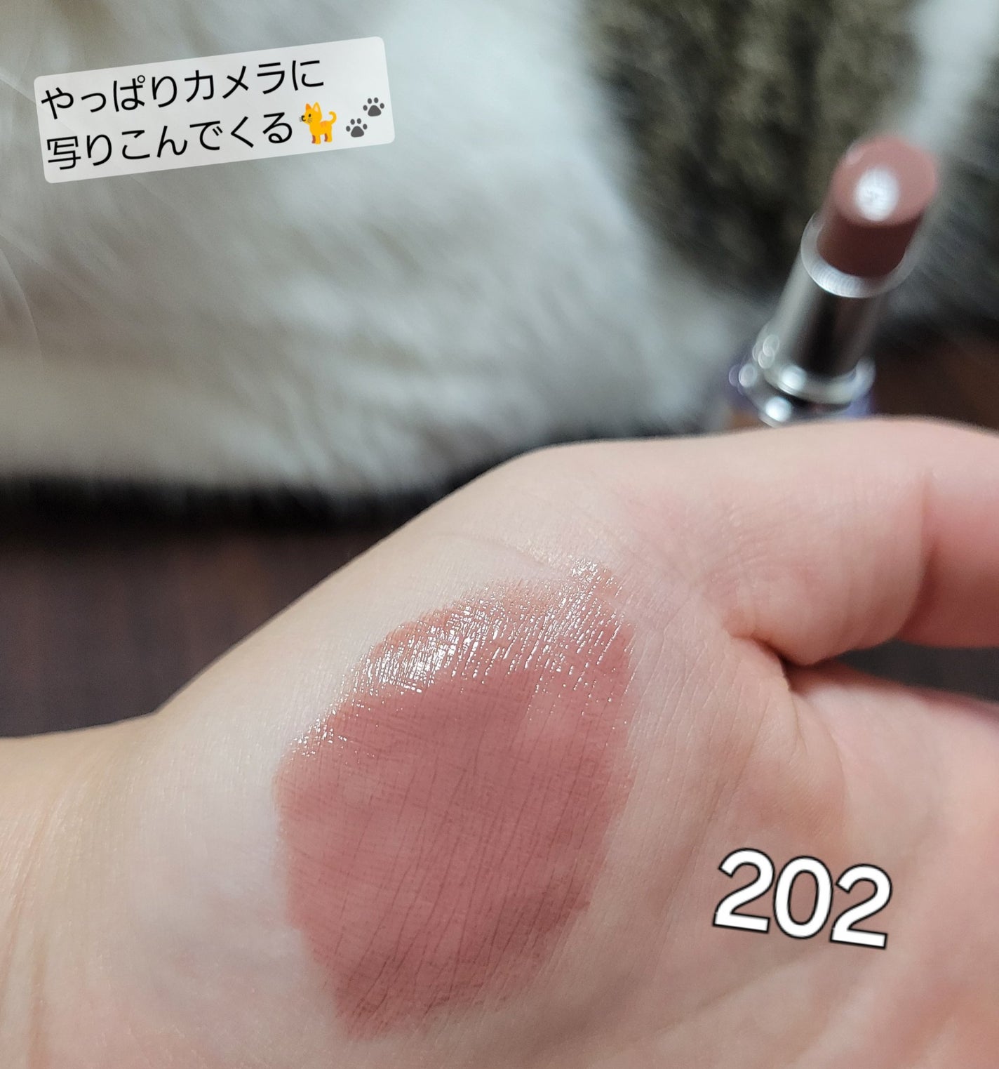 ボンディンググロウリップスティック/Laka/口紅を使ったクチコミ(3枚目)