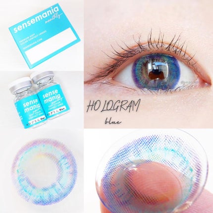 HOLOGRAM/SENSE mania/カラーコンタクトレンズを使ったクチコミ(2枚目)