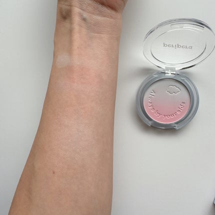 ピュア ブラッシュド カスタム チーク 01 CANDY PINK/PERIPERA/パウダーチークを使ったクチコミ(3枚目)