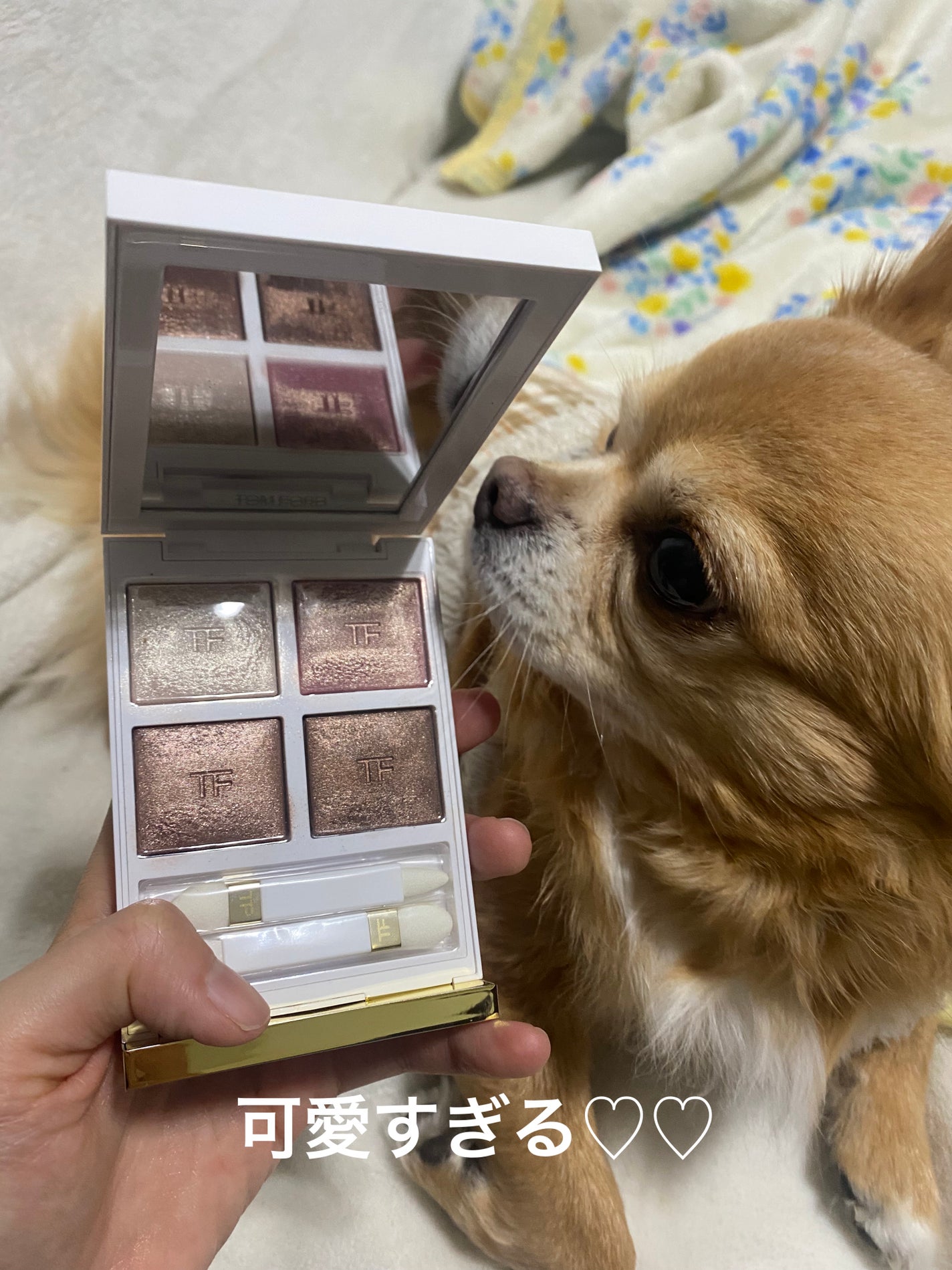 ソレイユ アイ カラー クォード/TOM FORD BEAUTY/アイシャドウパレットを使ったクチコミ(5枚目)