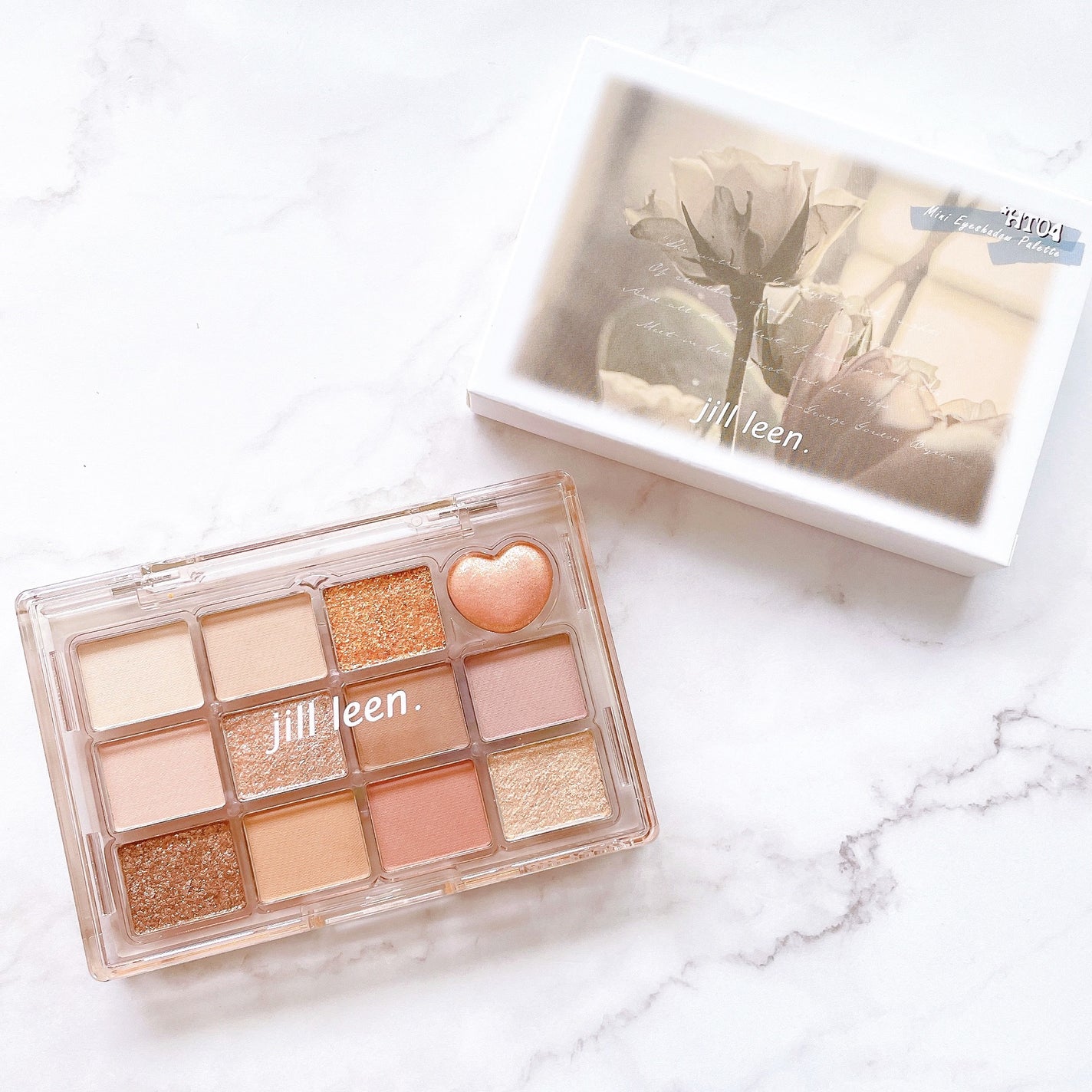 シャイニング12色ミニアイシャドウパレット/jill leen./アイシャドウパレットを使ったクチコミ(3枚目)