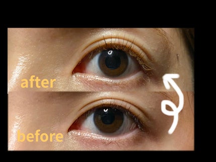 「塗るつけまつげ」自まつげ際立てタイプ/デジャヴュ/マスカラを使ったクチコミ(1枚目)