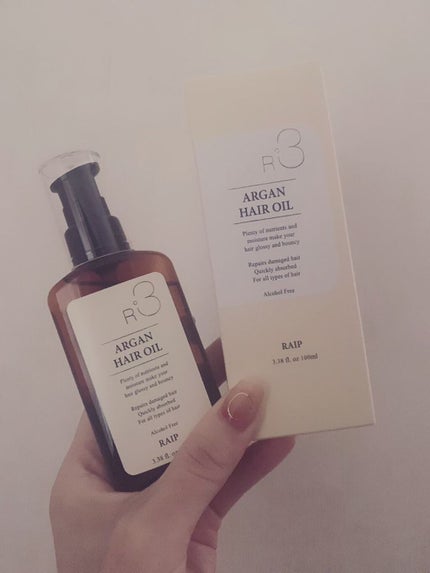ライプ R3 アルガン ヘアオイル/RAIP/ヘアオイルを使ったクチコミ(5枚目)