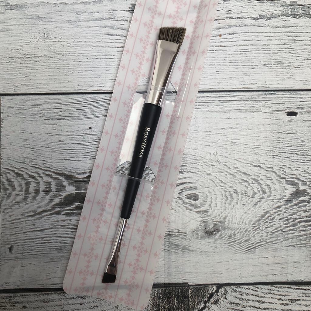 ダブルエンドアイブロウブラシ スマッジタイプ/ロージーローザ/メイクブラシを使ったクチコミ(2枚目)