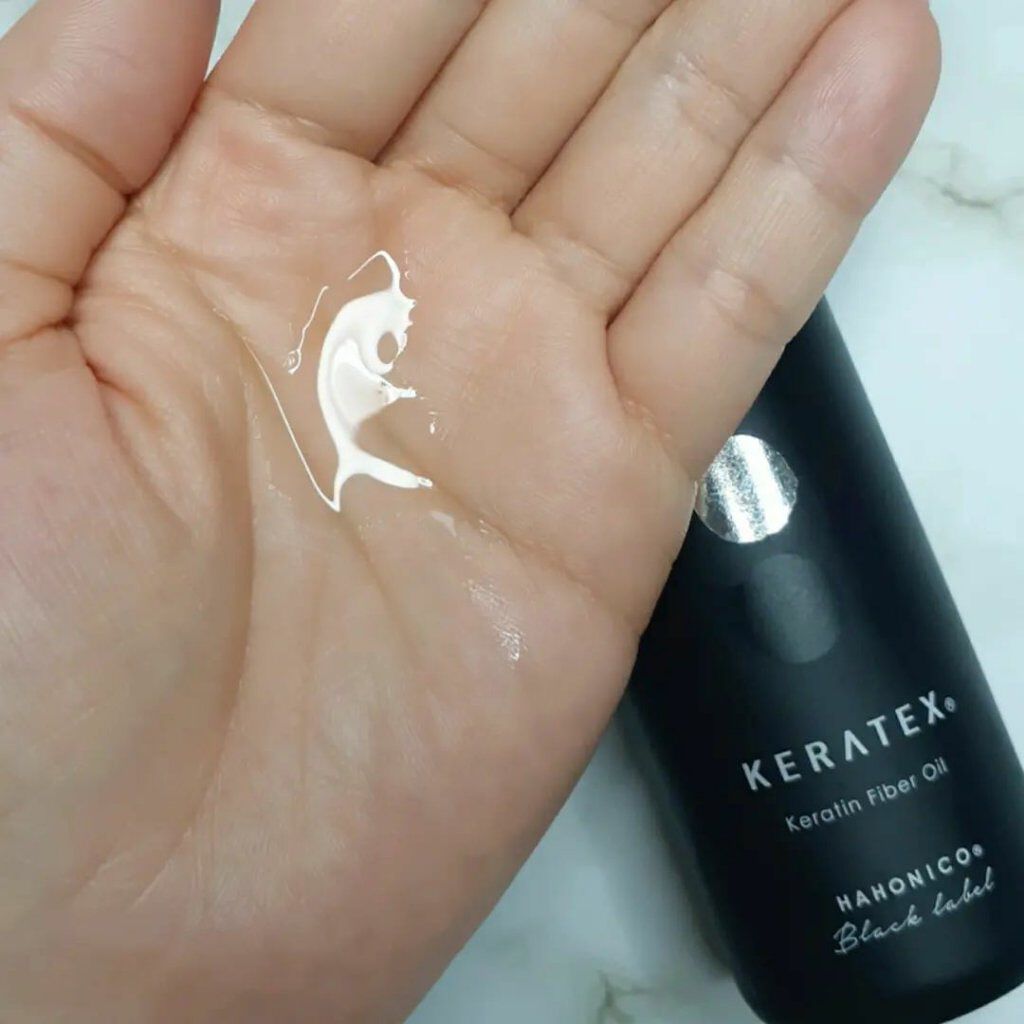 ハホニコ ケラテックス ファイバー オイル/HAHONICO/ヘアオイルを使ったクチコミ(3枚目)