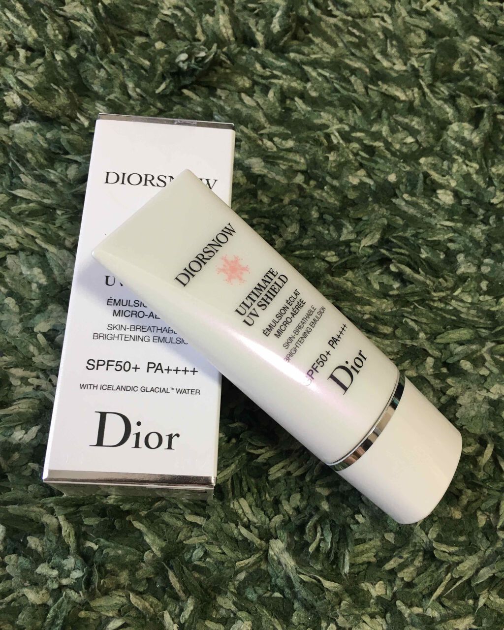 【旧】スノー アルティメット ＵＶシールド 50＋/Dior/日焼け止めミルクを使ったクチコミ（2枚目）