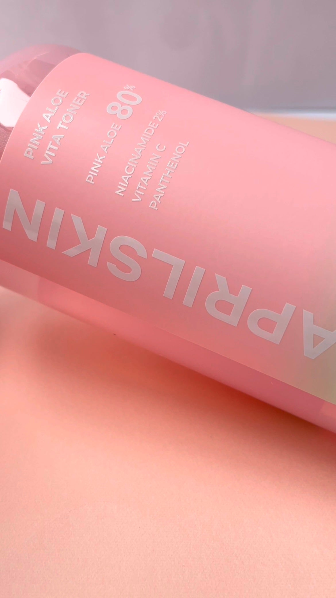 ピンクアロエビタトナー/APRILSKIN/化粧水を使ったクチコミ(1枚目)