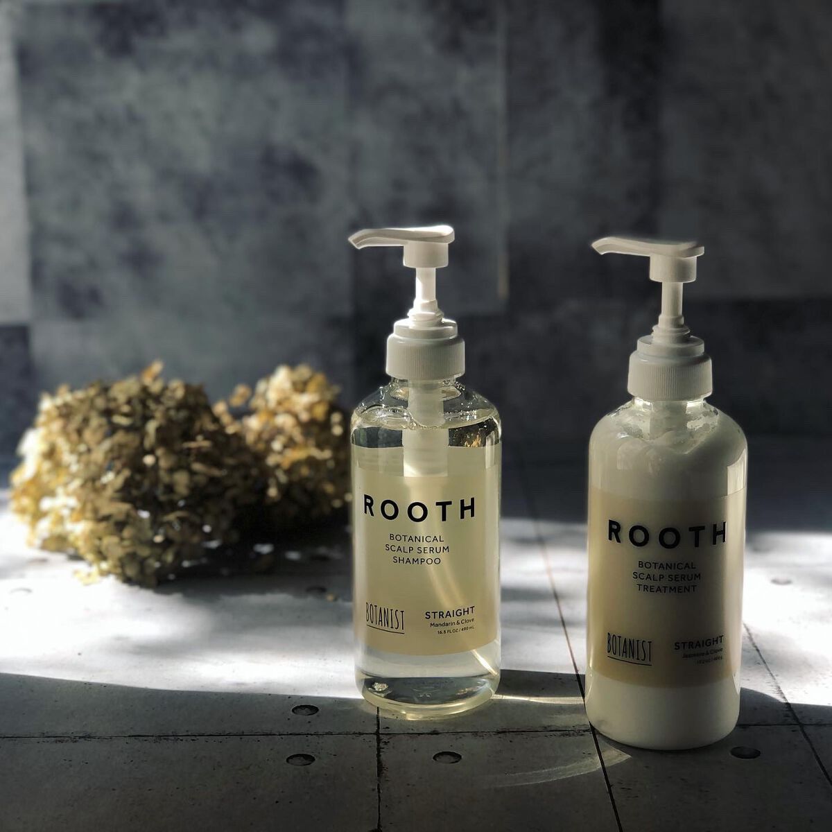 ルース ボタニカルスカルプセラム シャンプー・トリートメント(ストレート)/BOTANIST/市販シャンプーを使ったクチコミ(1枚目)