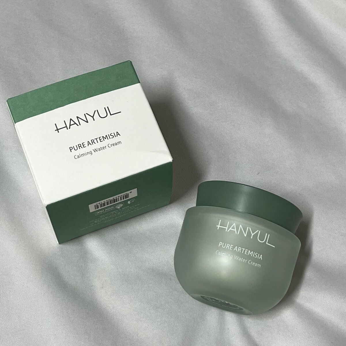 ピュアアルテミシア カーミングウォータークリーム/HANYUL(ハンユル)/フェイスクリームを使ったクチコミ(1枚目)