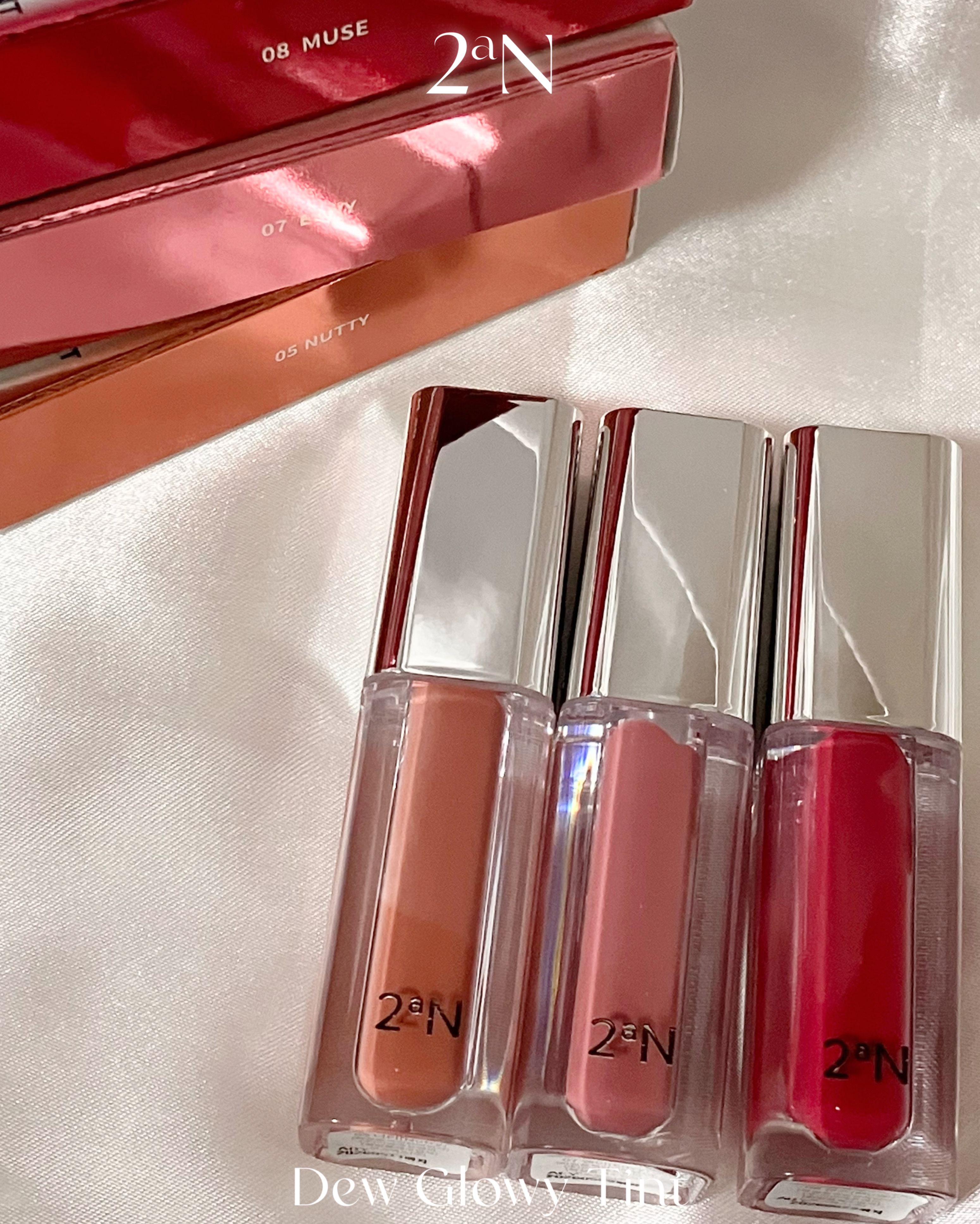 デューグローイーティント/2aN/リップティントを使ったクチコミ（3枚目）