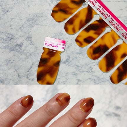 INCOCO インココ マニキュアシート/インココ/ネイルシールを使ったクチコミ(3枚目)