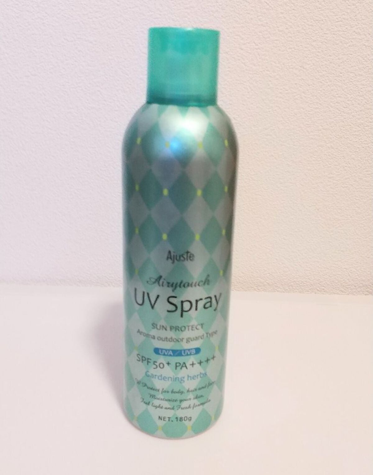 エアリータッチUVスプレー GH/Ajuste(アジャステ)/日焼け止めミスト・スプレーを使ったクチコミ(2枚目)