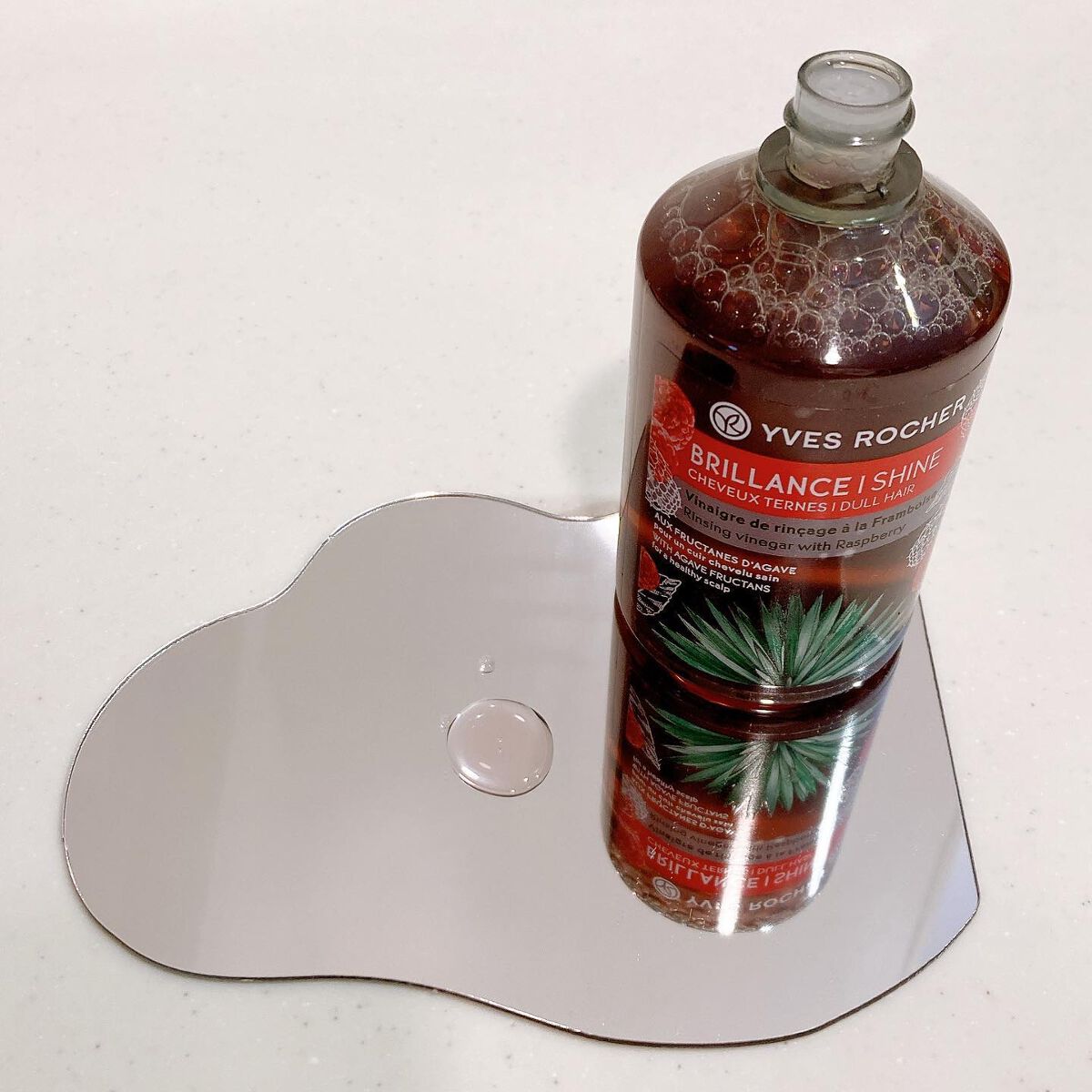 リンシングビネガー シルキーシャイン さらキララズベリー/イヴ・ロシェ/洗い流すヘアトリートメントを使ったクチコミ(2枚目)