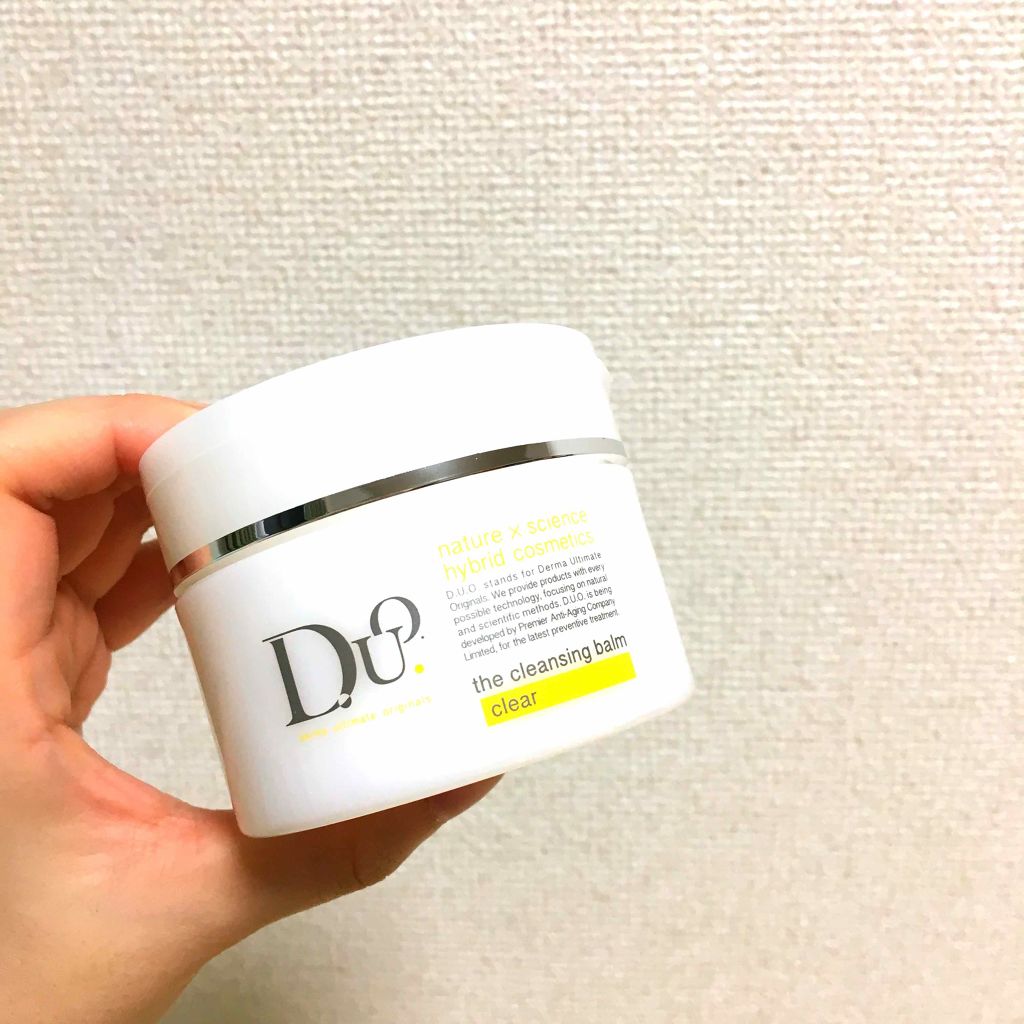 デュオ ザ クレンジングバーム クリア/DUO/クレンジングバームを使ったクチコミ（1枚目）