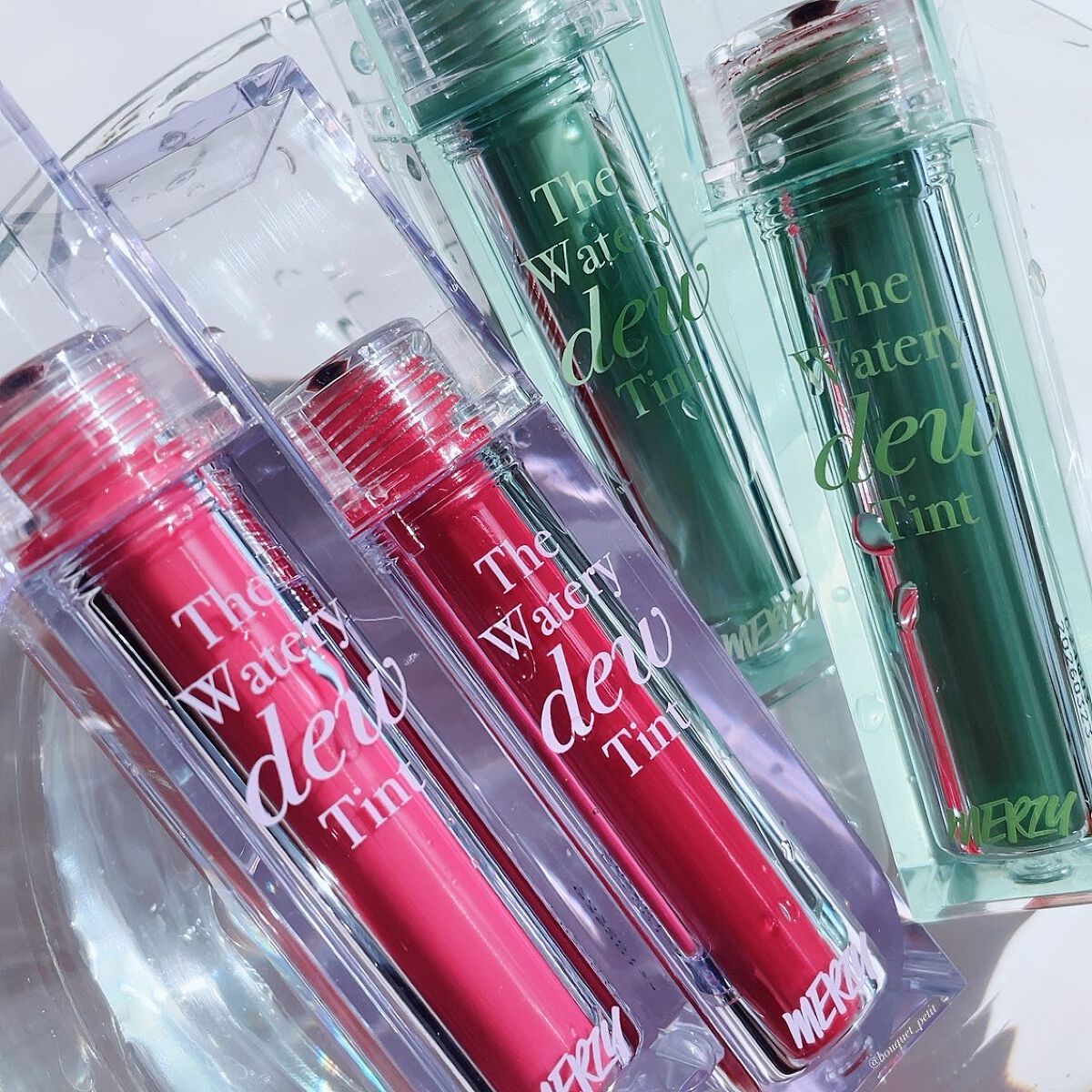 ザ ウォータリーデューティント/MERZY/リップティントを使ったクチコミ(1枚目)