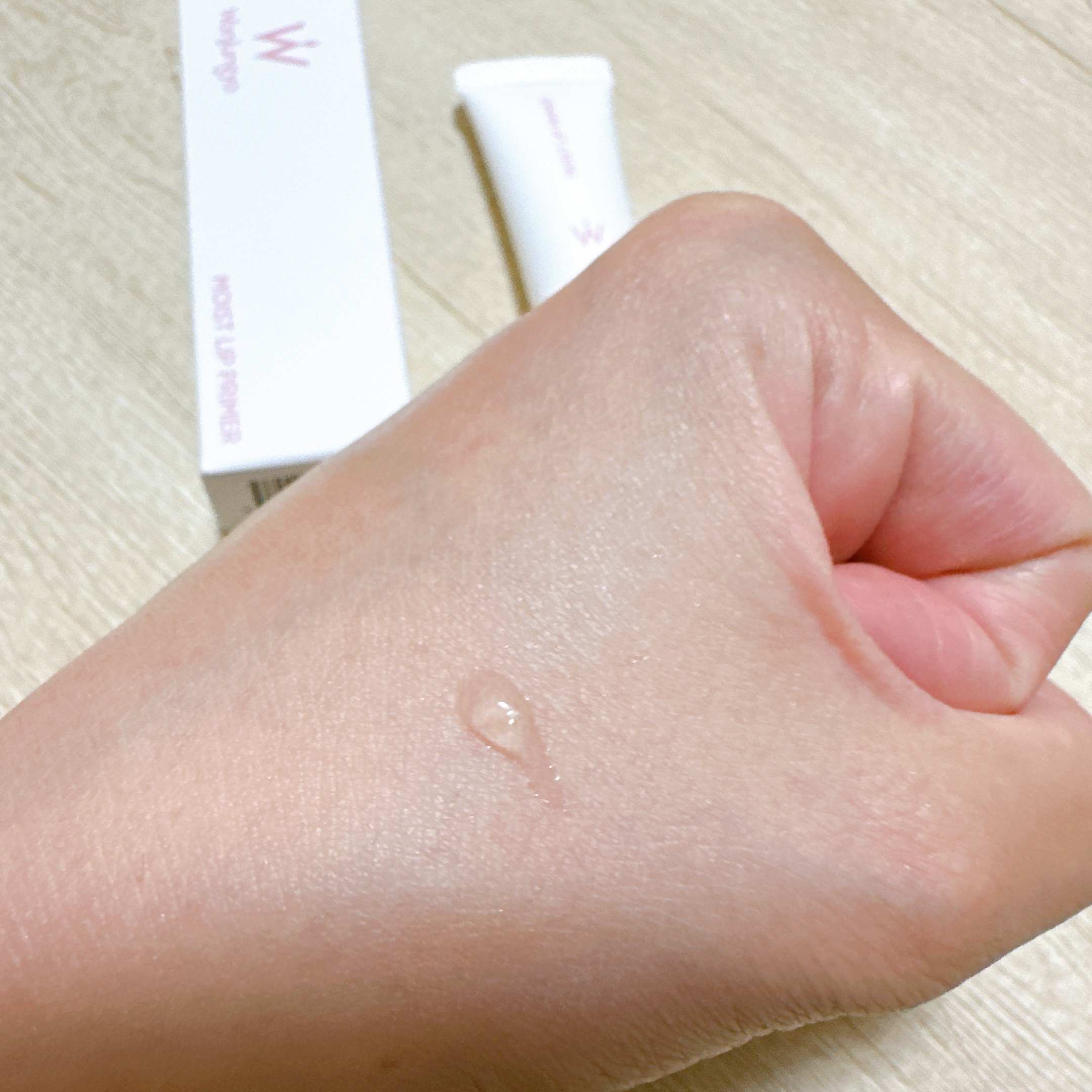 ウォンジョンヨ モイストリッププライマー　/Wonjungyo/リップオイルを使ったクチコミ（3枚目）