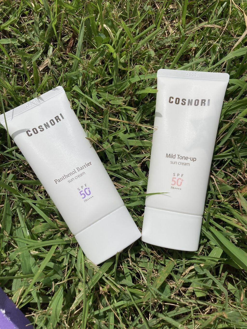 マイルドトーンアップサンクリーム(日焼け止め)SPF50+ PA++++/COSNORI/日焼け止めクリームを使ったクチコミ（3枚目）