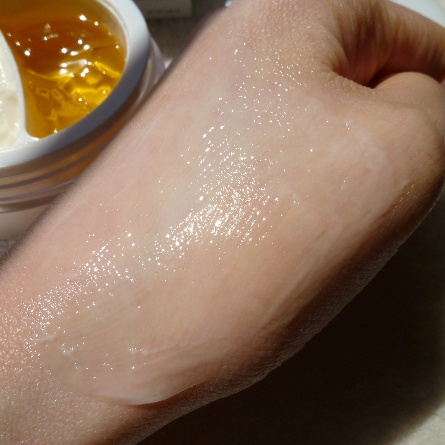 ホワイトトリュフダブルセラムアンドクリーム/ダルバ/フェイスクリームを使ったクチコミ(3枚目)