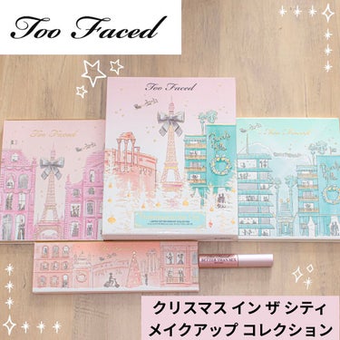 Too Faced クリスマス イン ザ シティ メイクアップコレクションのクチコミ「♡Too Faced
　クリスマス イン ザ シティ メイクアップコレクション
¥10,450.....」（1枚目）