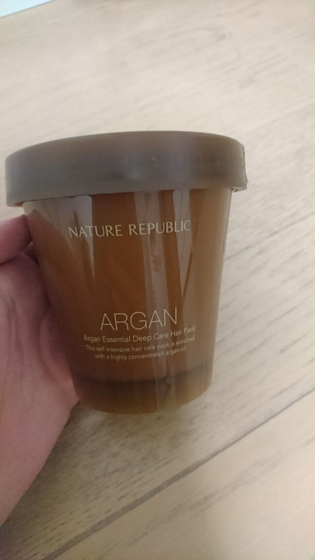 アルガンエッセンシャル ディープケアヘアパック/ネイチャーリパブリック/ヘアマスク・ヘアパックを使ったクチコミ(1枚目)