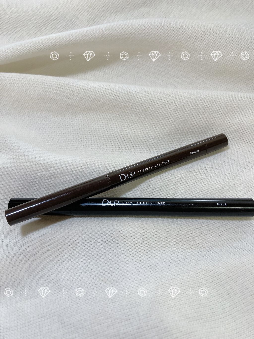 スーパーフィットジェルライナー/D-UP/ジェルアイライナーを使ったクチコミ（1枚目）