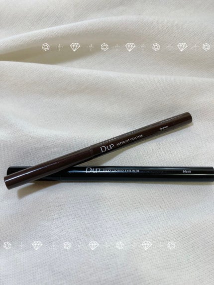 スーパーフィットジェルライナー/D-UP/ジェルアイライナーを使ったクチコミ(1枚目)