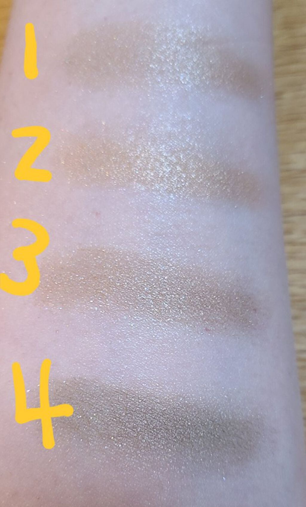 シルキースフレアイズ/キャンメイク/アイシャドウパレットを使ったクチコミ(3枚目)