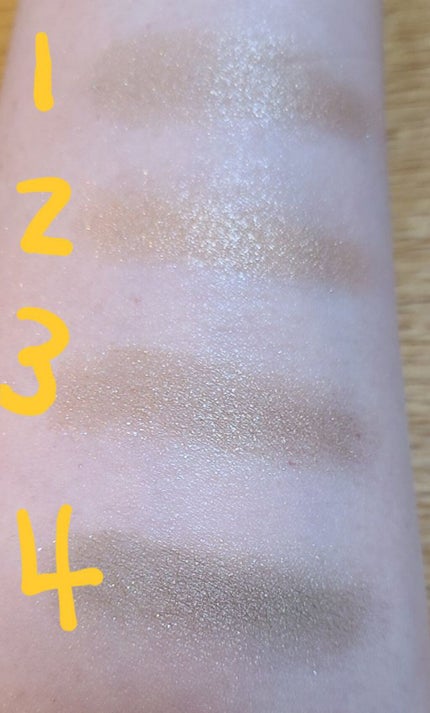 シルキースフレアイズ/キャンメイク/アイシャドウパレットを使ったクチコミ(3枚目)