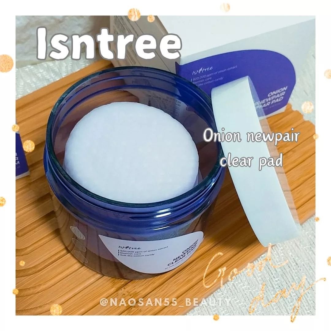オニオンニューペア クリアパッド/Isntree/トナーパッドを使ったクチコミ(2枚目)