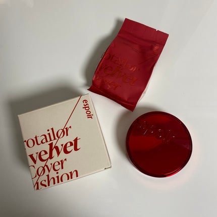 プロテーラービーベルベットカバークッション/espoir/クッションファンデーションを使ったクチコミ(2枚目)