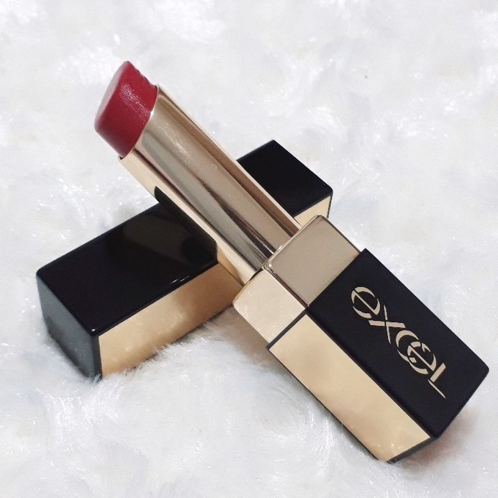 グレイズバームリップ/excel/口紅を使ったクチコミ(3枚目)