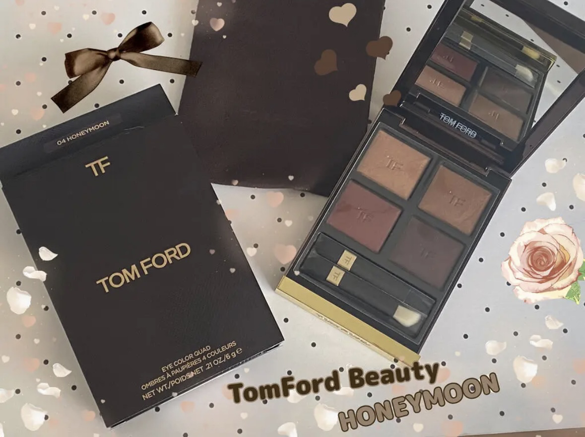 アイ カラー クォード 4A ハネムーン/TOM FORD BEAUTY/アイシャドウパレットを使ったクチコミ（1枚目）