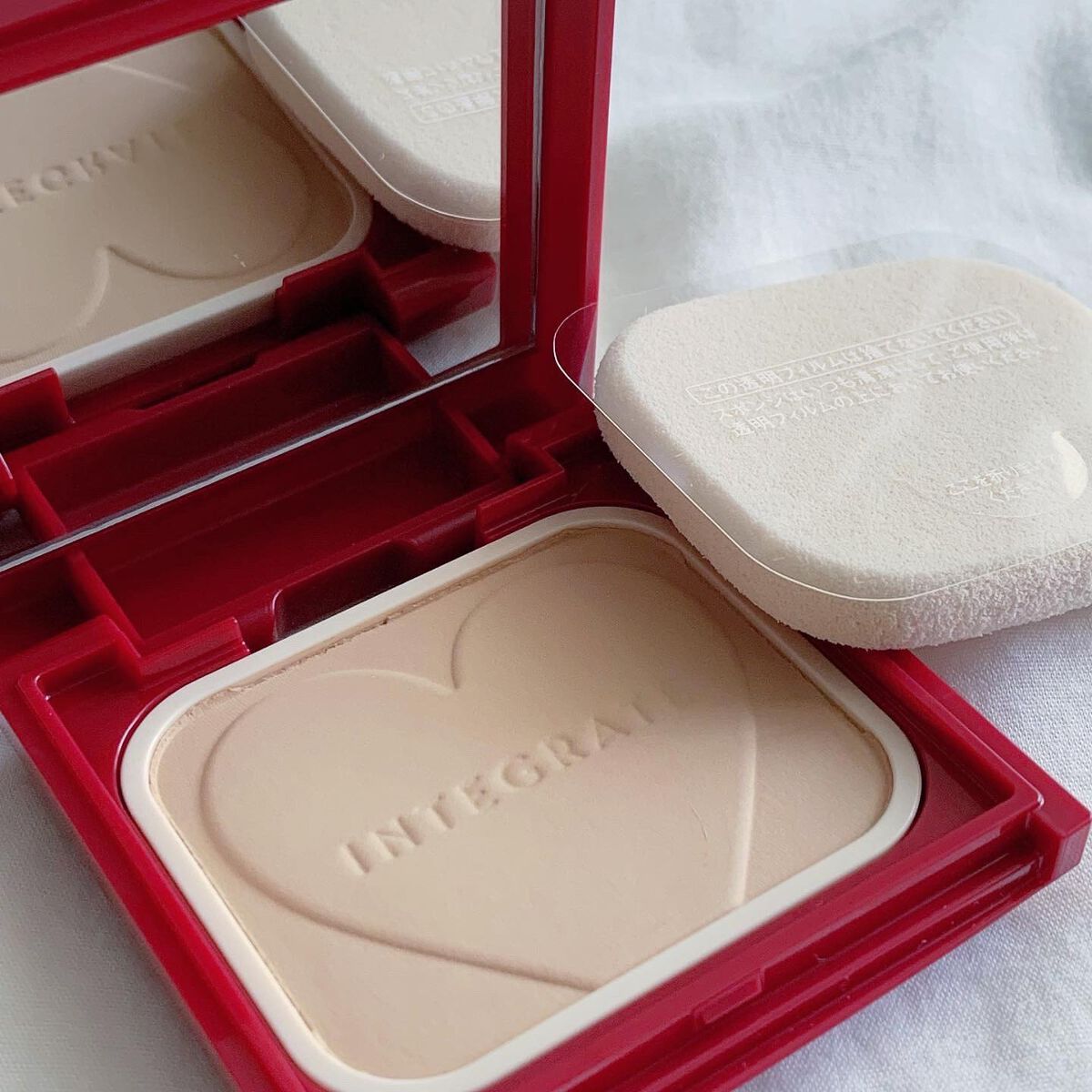 プロフィニッシュファンデーション/インテグレート/パウダーファンデーションを使ったクチコミ(9枚目)