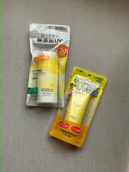 ベルディオUVマイルドジェルN/メンターム/日焼け止めジェルを使ったクチコミ(1枚目)
