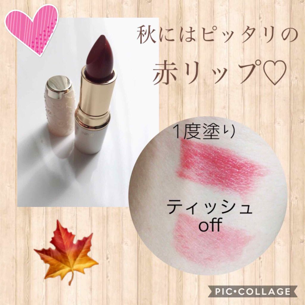 ラスティング リップカラーN/CEZANNE/口紅を使ったクチコミ（2枚目）