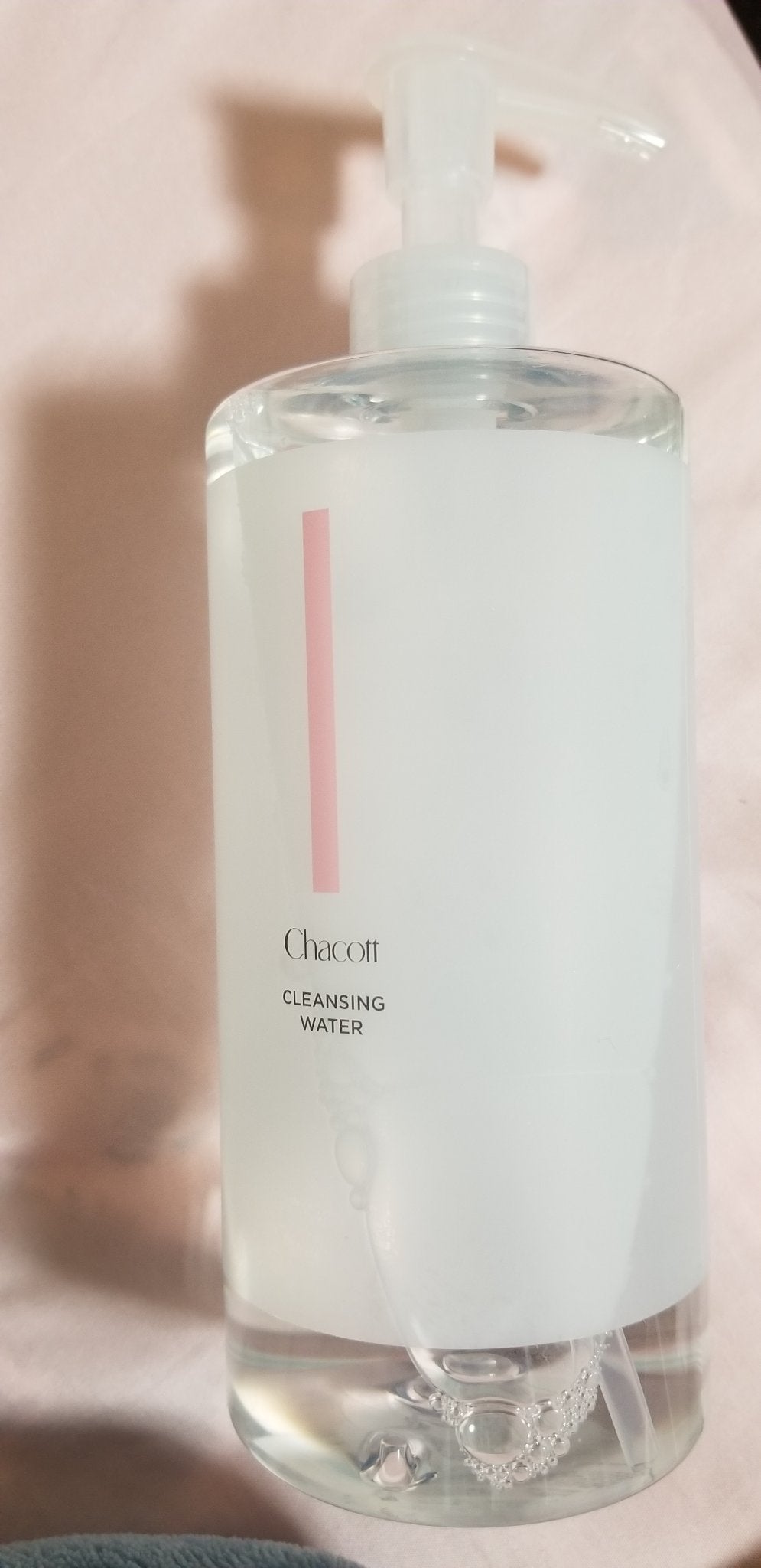 クレンジングウォーター/チャコット・コスメティクス/クレンジングウォーターを使ったクチコミ(1枚目)