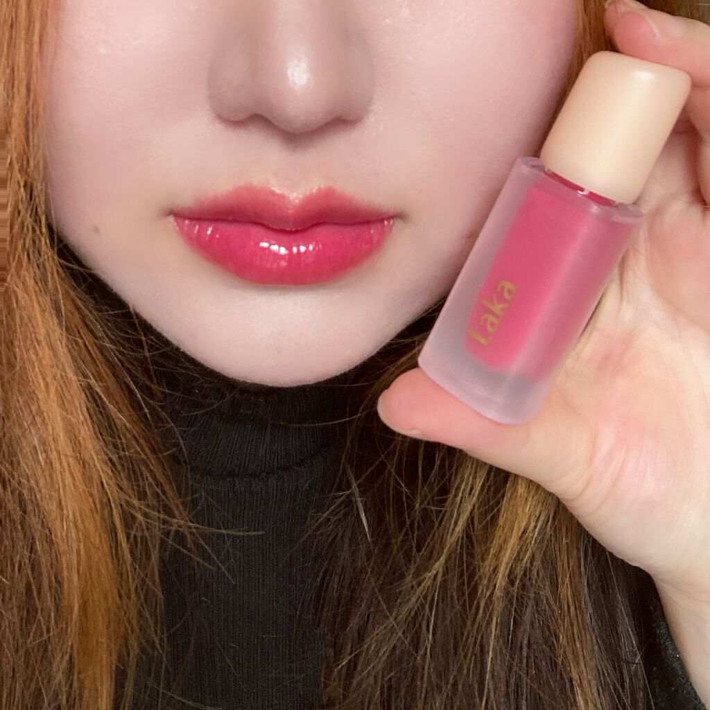 フルーティーグラムティント/Laka/リップティントを使ったクチコミ（2枚目）